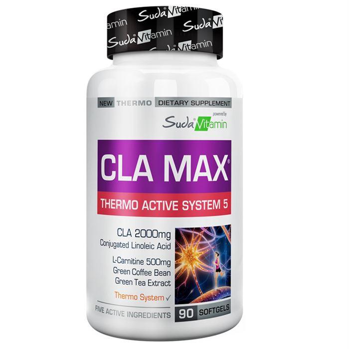Suda Vitamin CLA Max 2000 mg 90 Softgels - Takviye Edici Gıda