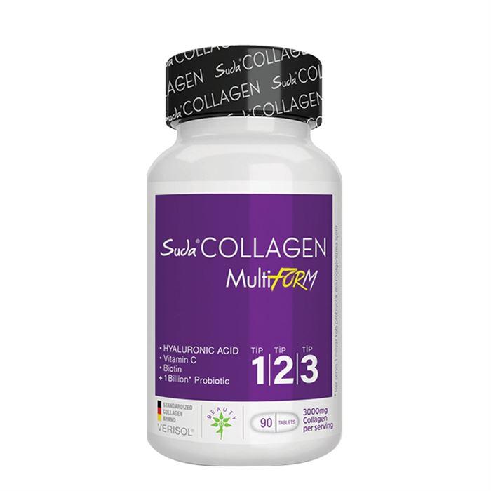 Suda Collagen MultiForm 90 Tablet - Takviye Edici Gıda