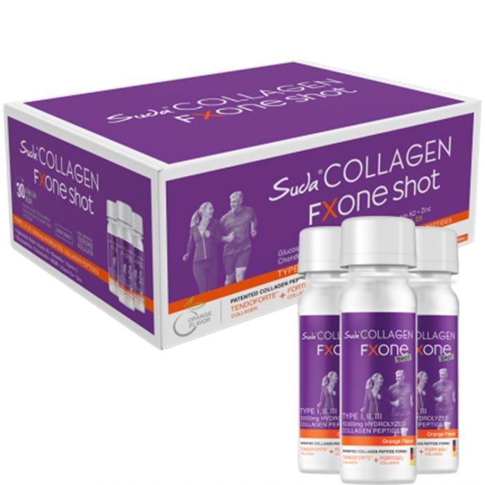Suda Collagen Fxone Shot Orange 60 ml 30 Shot Gıda Takviyesi
