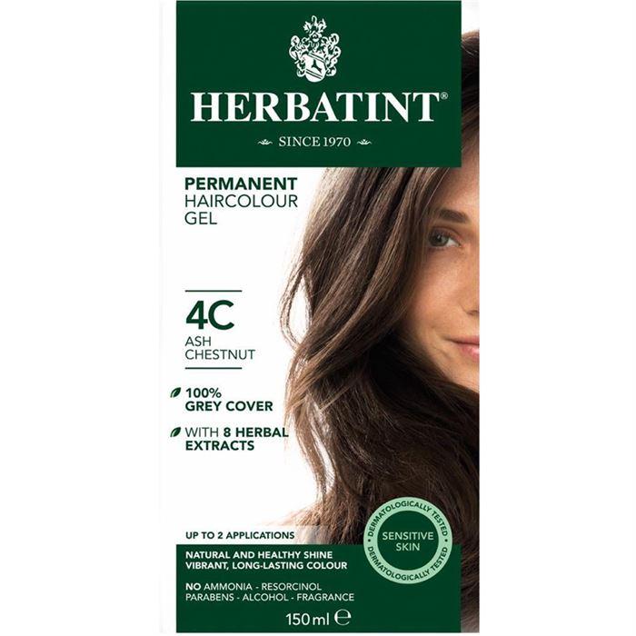 Herbatint Saç Boyası 4C Ash Chestnut - Küllü Kestane