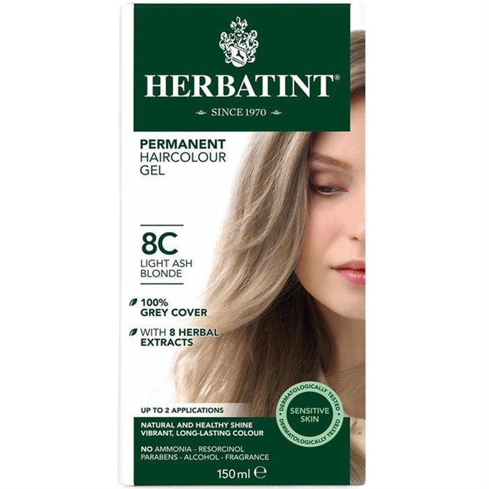 Herbatint Saç Boyası 8C Light Ash Blonde - Açık Küllü Sarışın