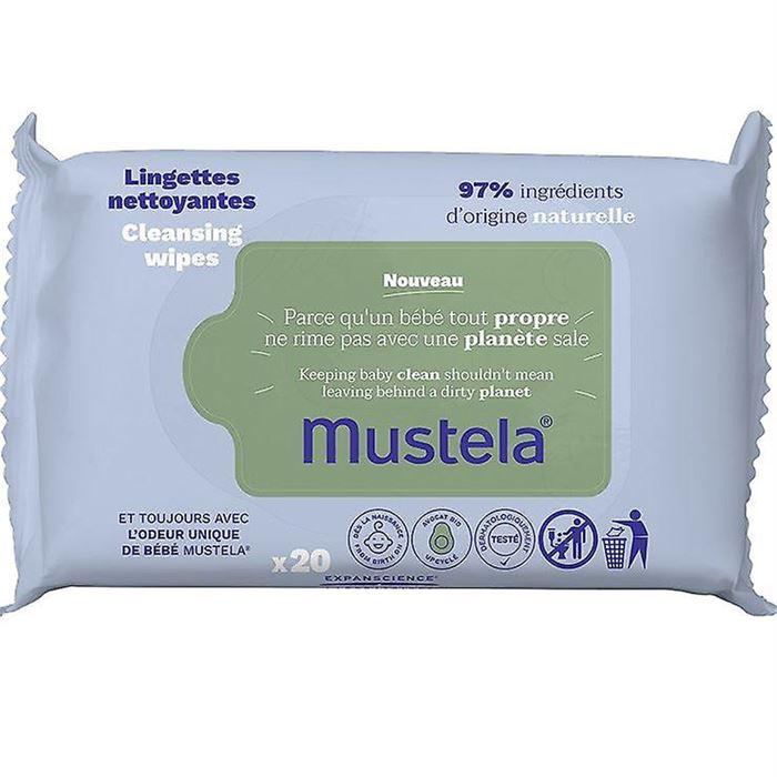 Mustela Eco Cleansing Wipes 20 Adet - Islak Mendil