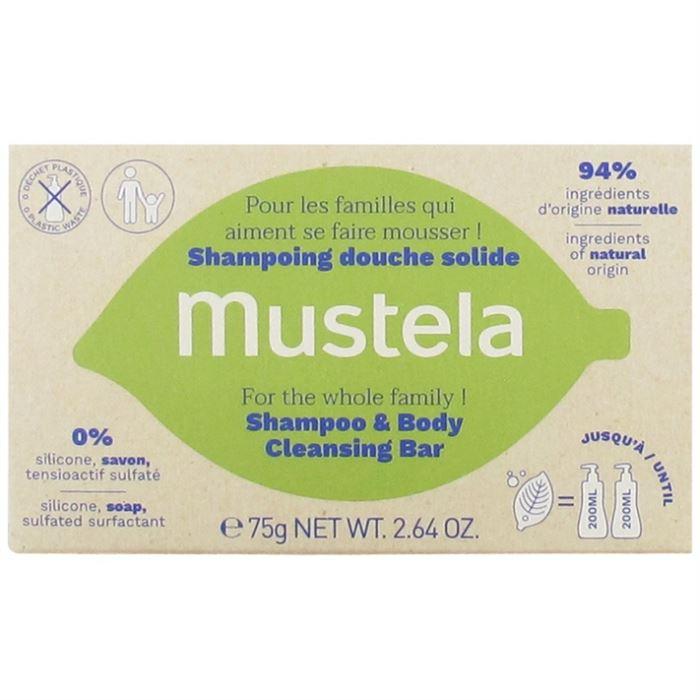 Mustela Shampoo & Body Cleansing Bar 75gr - Katı Şampuan