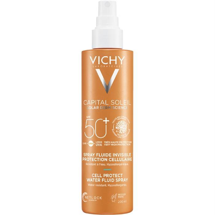 Vichy Capital Soleil Rehydrating Light Spray Spf50+ 200ml - Koruyucu Vücut Spreyi