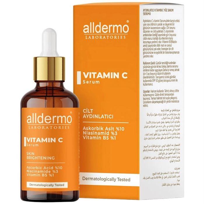 Alldermo C Vitamini Serum 30ml - Aydınlatıcı Serum