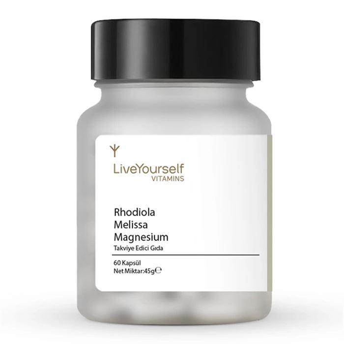 Live Yourself Rhodiola Melisa 60 Kapsül - Takviye Edici Gıda
