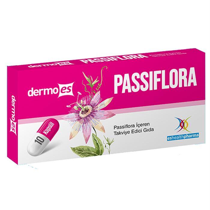 Dermoes Passiflora Kapsül 10lu - Gıda Takviyesi