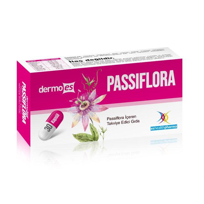 Dermoes Passiflora Kapsül 30lu - Gıda Takviyesi