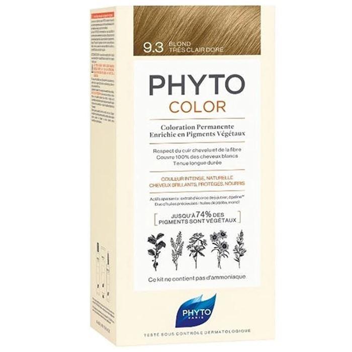 Phyto Phytocolor Bitkisel Saç Boyası - 9.3 Açık Sarı Dore