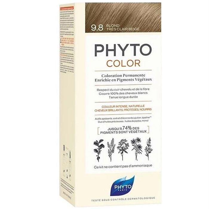 Phyto Phytocolor Bitkisel Saç Boyası - 9.8 Açık Sarı Bej