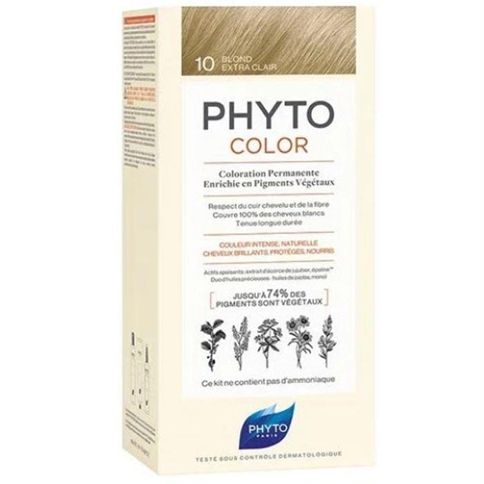 Phyto Phytocolor Bitkisel Saç Boyası - 10 Çok Açık Sarı