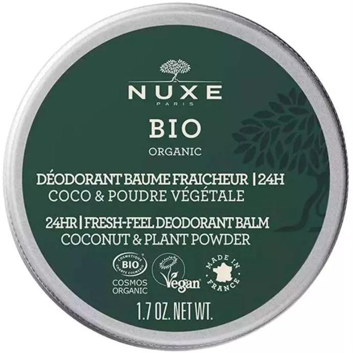 Nuxe Bio Organic Fresh Feel Balm Deodorant 24H 50gr - Tazeleyici Balm Deodorant