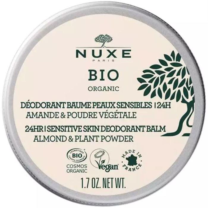 Nuxe Bio Organic Balm Deodorant Sensitive Skin 24H 50gr - Tazeleyici Balm Deodorant