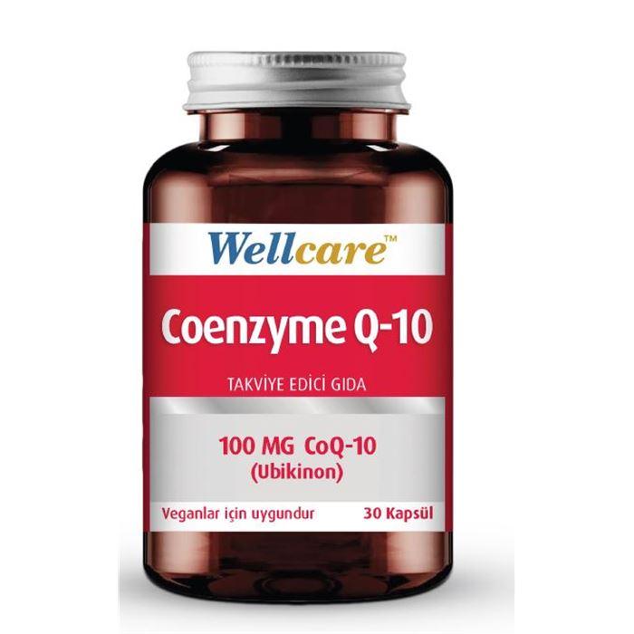 Wellcare Koenzim Q10 100 mg 30 Kapsül - Takviye Edici Gıda
