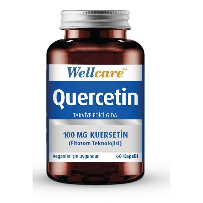 Wellcare Kuersetin 100 mg 60 Kapsül - Takviye Edici Gıda 