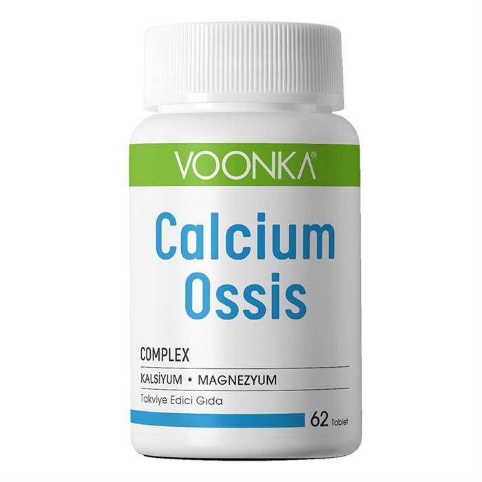 Voonka Calcium Ossis Complex 62 Tablet - Takviye Edici Gıda 
