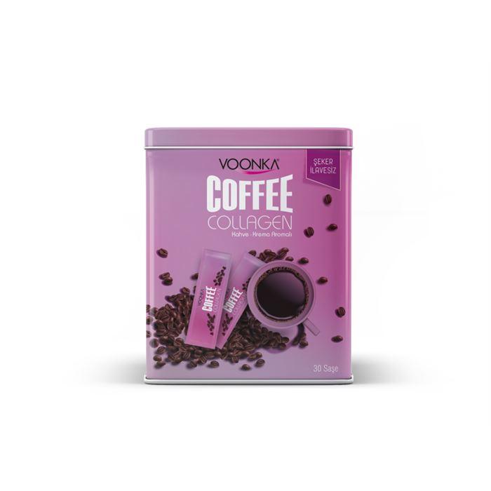 Voonka Coffee Collagen Kahve Krema Aromalı 30 Şase - Takviye Edici Gıda