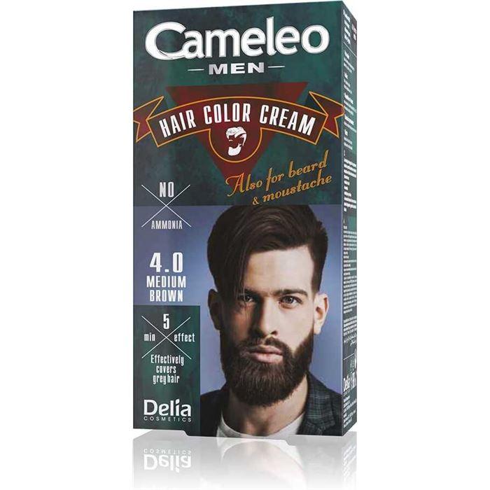 Cameleo Men Hair Color 4.0 Medium Brown