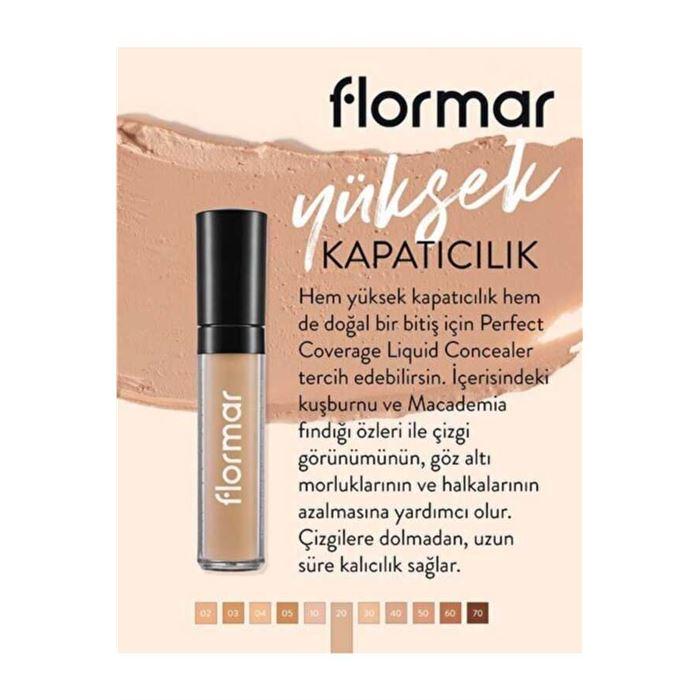 Flormar Perfect Coverage Liquid Concealer Kapatıcı 20 Fair/Light