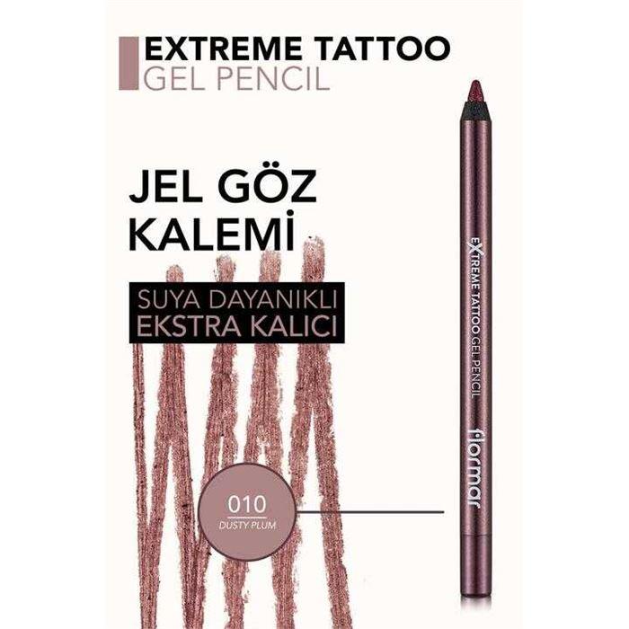 Flormar Extreme Tattoo Gel Pencil Göz Kalemi 10 Dusty Plum