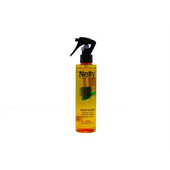 Nelly Professional Gold Liquid Keratin 24K Spray- 24K Sıvı Keratin  200 ml