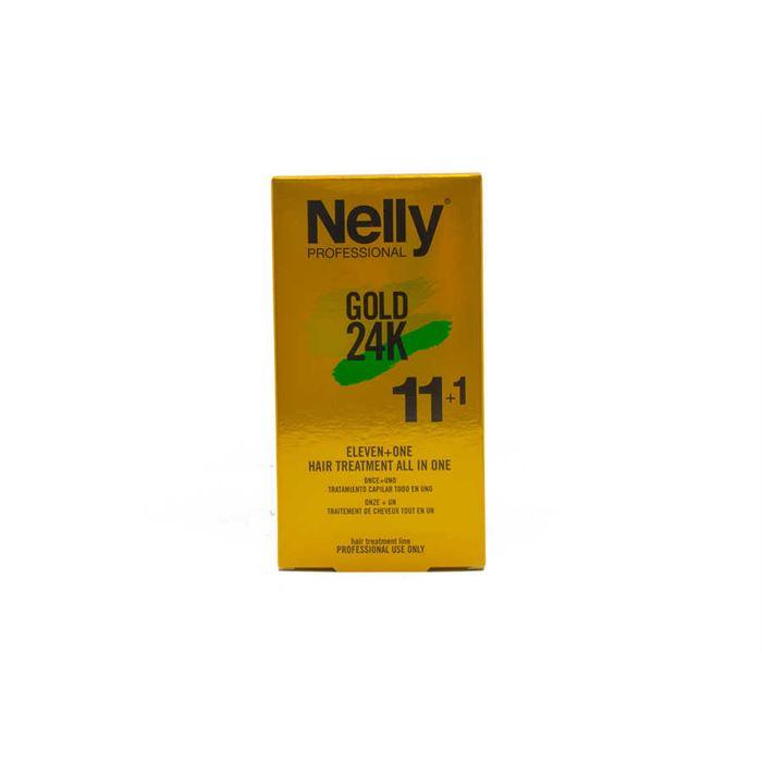 Nelly Professional Gold 24K 11+1 Hair Treatment All In one- 24K 11+1 Saç Bakım Ürünü 150 ml