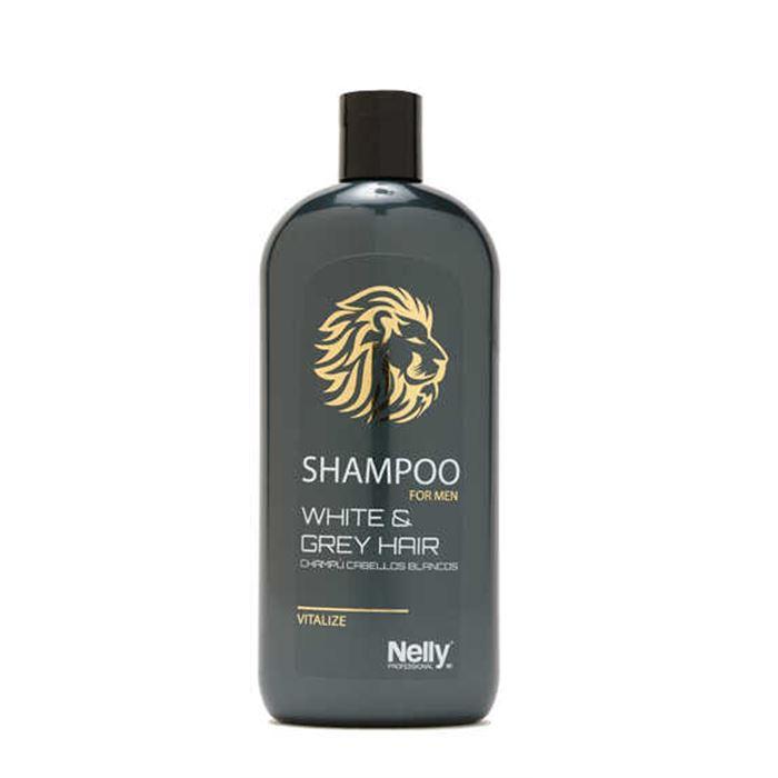Nelly Professional Erkek Serisi Beyaz & Gri Saç Şampuanı 400 ml